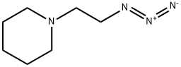 2-Piperidino-ethylazide Struktur