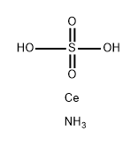 AMMONIUM CERIUM(IV) SULFATE TETRAHYDRATE Struktur