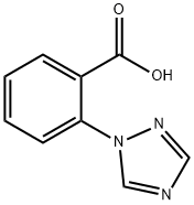 2-(1H-1,2,4-triazol-1-yl)benzoic acid Struktur