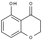 5-hydroxy-2,3-dihydrochroMen-4-one Struktur