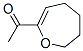 Ethanone, 1-(4,5,6,7-tetrahydro-2-oxepinyl)- (9CI) Struktur