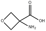 3-Aminooxetane-3-carboxylic acid Struktur