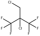 1,2-DICHLORO-3,3,3-TRIFLUORO-2-(TRIFLUOROMETHYL)PROPANE Struktur