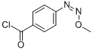 Benzoyl chloride, 4-(methoxyazo)- (9CI) Struktur