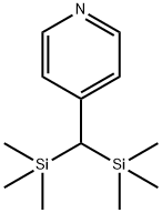 4-bis(trimethylsilyl)methylpyridine Struktur