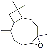 4,5-epoxy-4,11,11-trimethyl-8-methylenebicyclo[7.2.0]undecane Struktur