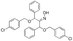 4-chlorophenylmethoxybenzyl ketoxime Struktur