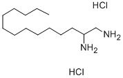 1,2-Tetradecanediamine dihydrochloride Struktur