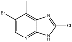 6-ブロモ-2-クロロ-7-メチル-3H-イミダゾ[4,5-B]ピリジン