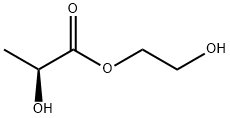 Propanoic acid, 2-hydroxy-, 2-hydroxyethyl ester, (S)- (9CI) Struktur