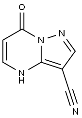 Pyrazolo[1,5-a]pyrimidine-3-carbonitrile,  4,7-dihydro-7-oxo- Struktur