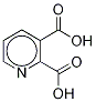 2,3-Pyridinedicarboxylic Acid-d3 Struktur