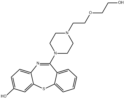 7-HYDROXY QUETIAPINE Struktur