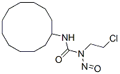 1-(2-Chloroethyl)-3-cyclododecyl-1-nitrosourea Struktur