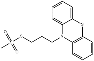 10H-Phenothiazine-10-propyl 10-Methanethiosulfonate Struktur