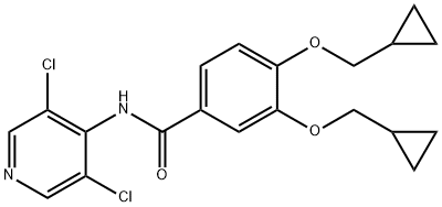 BenzaMide, 3,4-bis(cyclopropylMethoxy)-N-(3,5-dichloro-4-pyridinyl)- price.