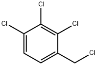 alpha,2,3,4-tetrachlorotoluene  Struktur