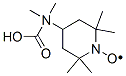 4-(N-carboxymethyl-N-methylamino)-TEMPO Struktur