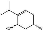 2-Cyclohexen-1-ol,5-methyl-2-(1-methylethyl)-,(1S-cis)-(9CI) Struktur