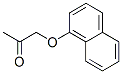 1-(1-Naphtyloxy)-2-propanone Struktur