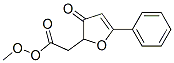 methyl 2-(3-oxo-5-phenyl-2-furyl)ethaneperoxoate Struktur