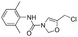 5-(chloromethyl)-N-(2,6-dimethylphenyl)oxazole-3-carboxamide Struktur