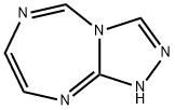 1H-1,2,4-Triazolo[3,4-b][1,3,5]triazepine(9CI) Struktur