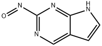 1H-Pyrrolo[2,3-d]pyrimidine, 2-nitroso- (9CI) Struktur