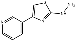 4-(3-PYRIDINYL)-2(3H)-THIAZOLONE HYDRAZONE Struktur