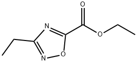 ETHYL 3-ETHYL-1,2,4-OXADIAZOLE-5-CARBOXYLATE Struktur