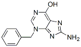 8-amino-3-benzylhypoxanthine Struktur