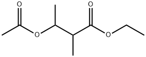 ETHYL3-ACETOXY-2-METHYLBUTYRATE Struktur