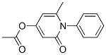 6-Methyl-2-oxo-1-phenyl-1H-pyridin-4-ol acetate Struktur