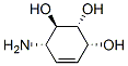 4-Cyclohexene-1,2,3-triol,6-amino-,[1R-(1alpha,2beta,3beta,6beta)]-(9CI) Struktur