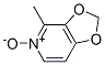 1,3-Dioxolo[4,5-c]pyridine,  4-methyl-,  5-oxide Struktur