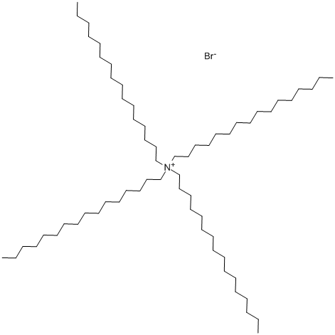 TETRAHEXADECYLAMMONIUM BROMIDE Struktur