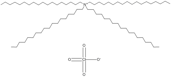 TETRAOCTADECYLAMMONIUM PERCHLORATE Struktur