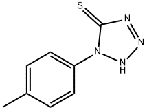 1-P-TOLYL-1H-TETRAZOLE-5-THIOL Struktur