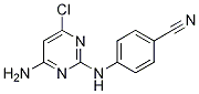 4-(4-aMino-6-chloropyriMidin-2-ylaMino)benzonitrile Struktur