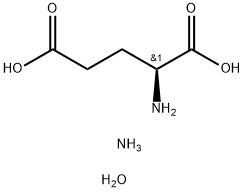 Monoammonium L-glutamate monohydrate Struktur