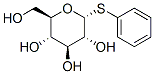 .alpha.-D-Glucopyranoside, phenyl 1-thio- Struktur