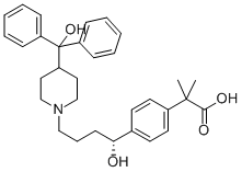 R-FEXOFENADINE Struktur