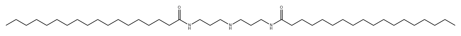 N,N'-(iminodipropane-1,3-diyl)distearamide  Struktur