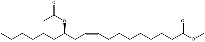 O-ACETYLRICINOLEIC ACID METHYL ESTER Struktur