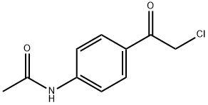 4'-(Chloroacetyl)-acetanilide  Struktur