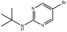 5-Bromo-N-tert-butylpyrimidin-2-amine Struktur