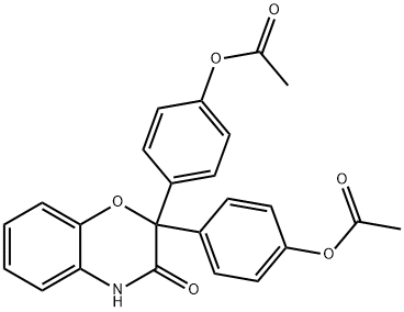 BISOXATIN ACETATE Struktur