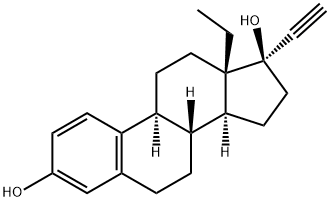 18-Methylethynyl Estradiol Struktur