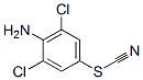 4-Amino-3,5-dichlorophenyl thiocyanate Struktur