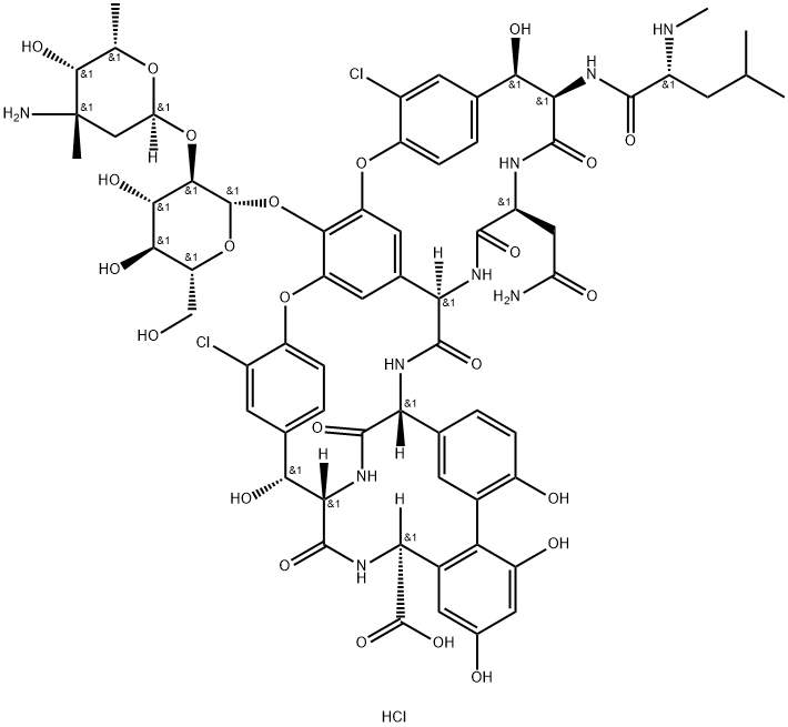 Vancomycin hydrochloride  price.